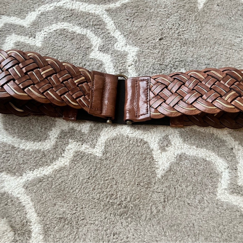 Motif 56 Size M 100% Leather Belt Made in Morocco